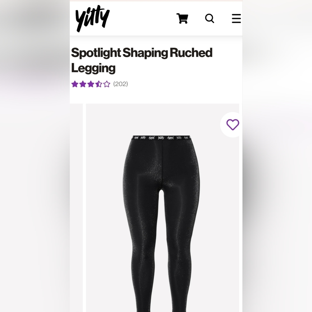 Sparkly leggings